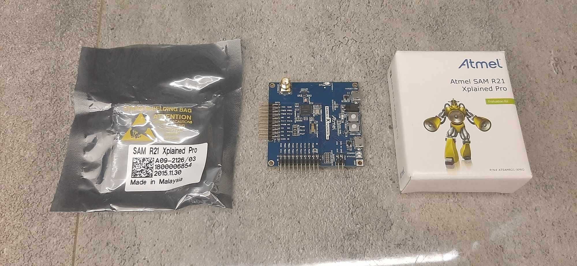 Zestaw ARM Cortex M0, Microchip SAM R21 Xplained Pro (ATSAMR21-XPRO)