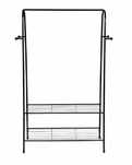 Stojak na ubrania buty wieszak stojący regał półki garderoba 150 cm