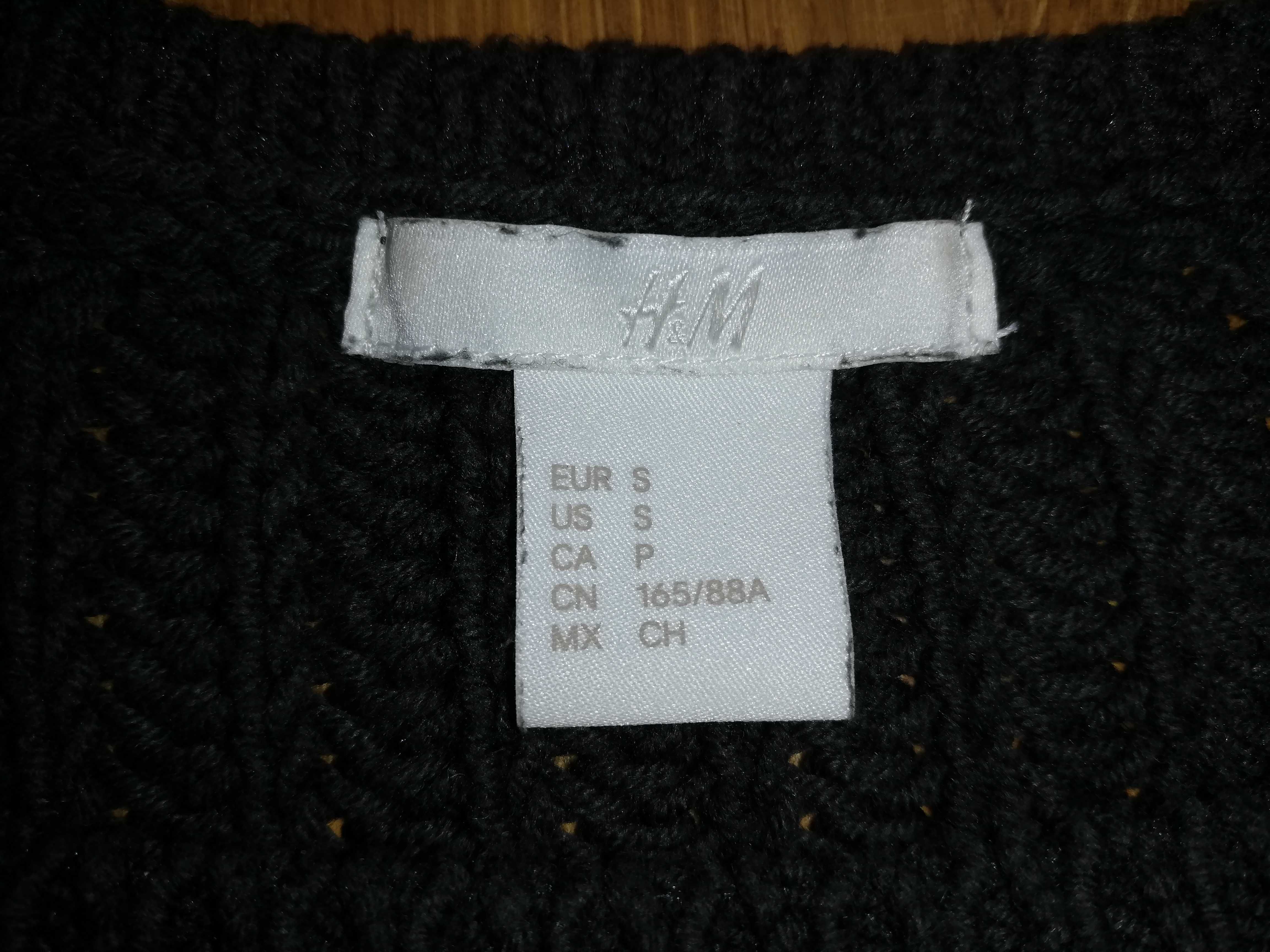 Grafitowy sweter H&M