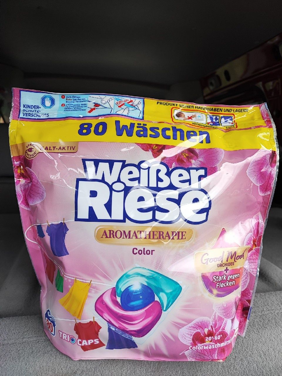 Kapsułki do prania Weiser Riese Color 80szt z Niemiec