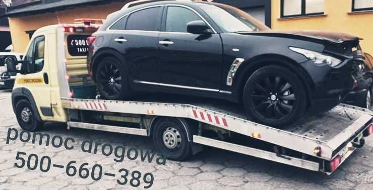 POMOC DROGOWA holowanie 24/7 BIAŁYSTOK podlaskie laweta białystok