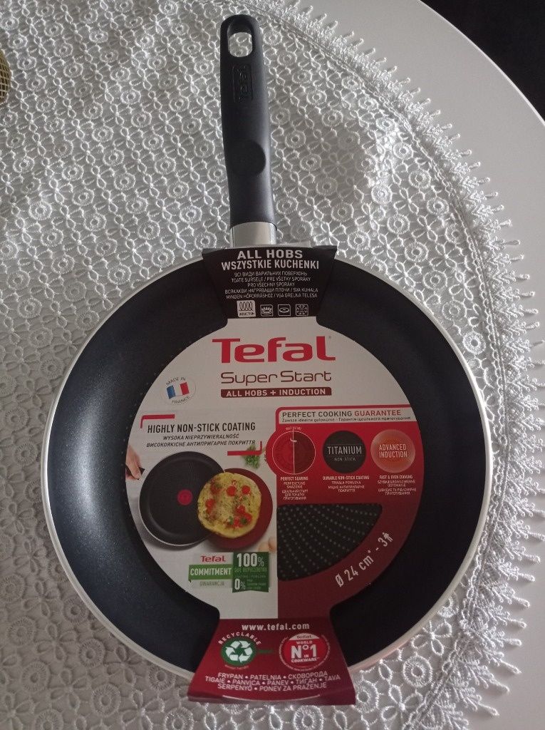 NOWA patelnia Tefal super start 24 cm