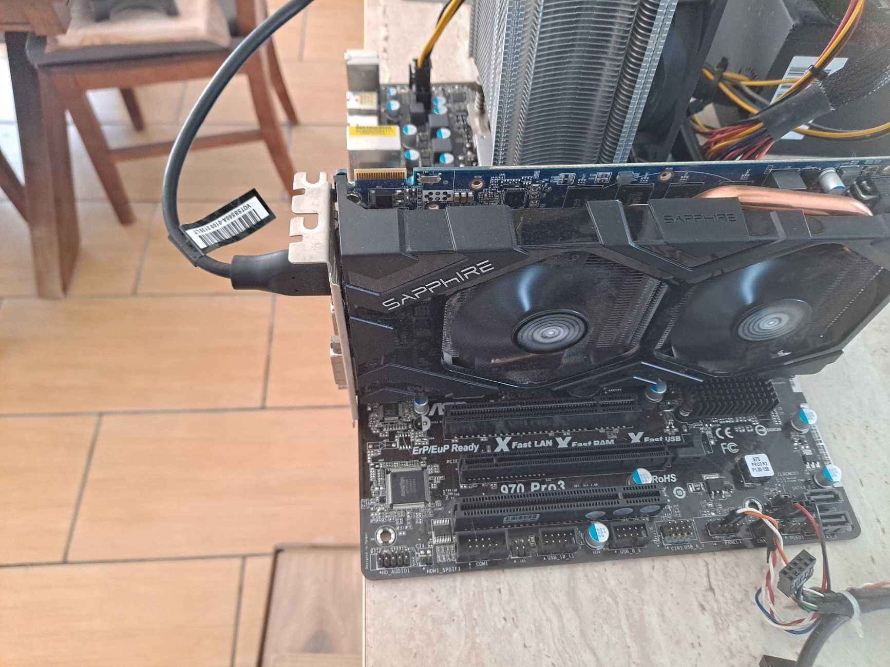 Asrock 970 Pro 3 z procesorem Amd Phenom II x4 965