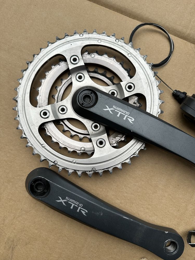 Grupa / napęd Shimano XTR 950 / 952 / 953 super stan