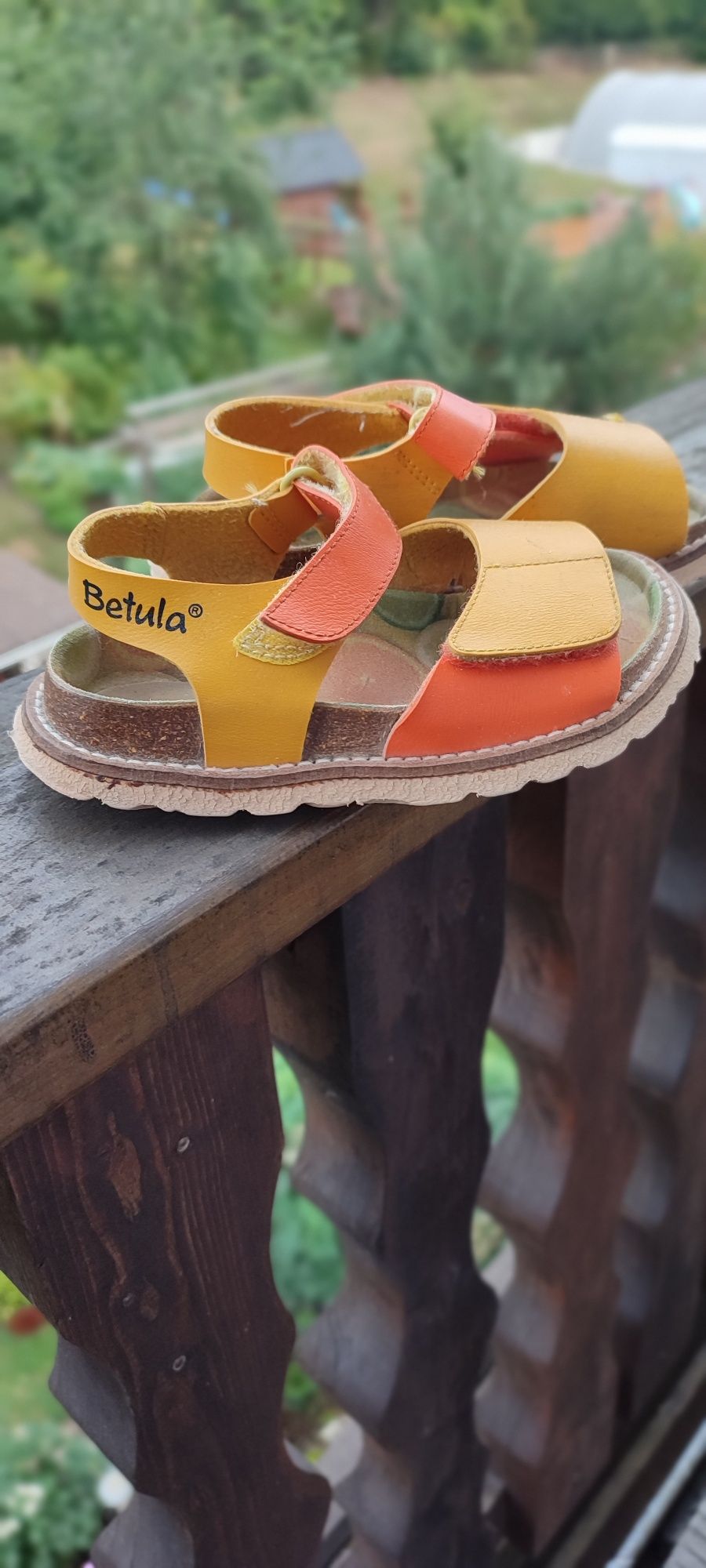 Кожаные сандалии Betula