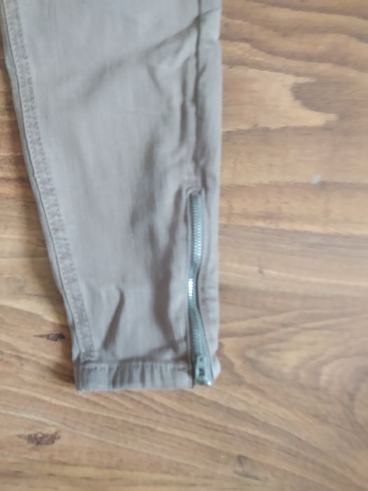 Spodnie damskie bojówki denim