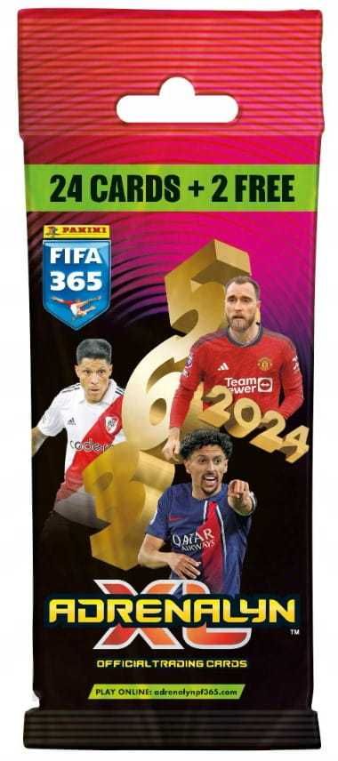 Karty Piłkarskie FIFA 2024 Puszka PREMIUM GOLD Saszetka Fatpak Limited