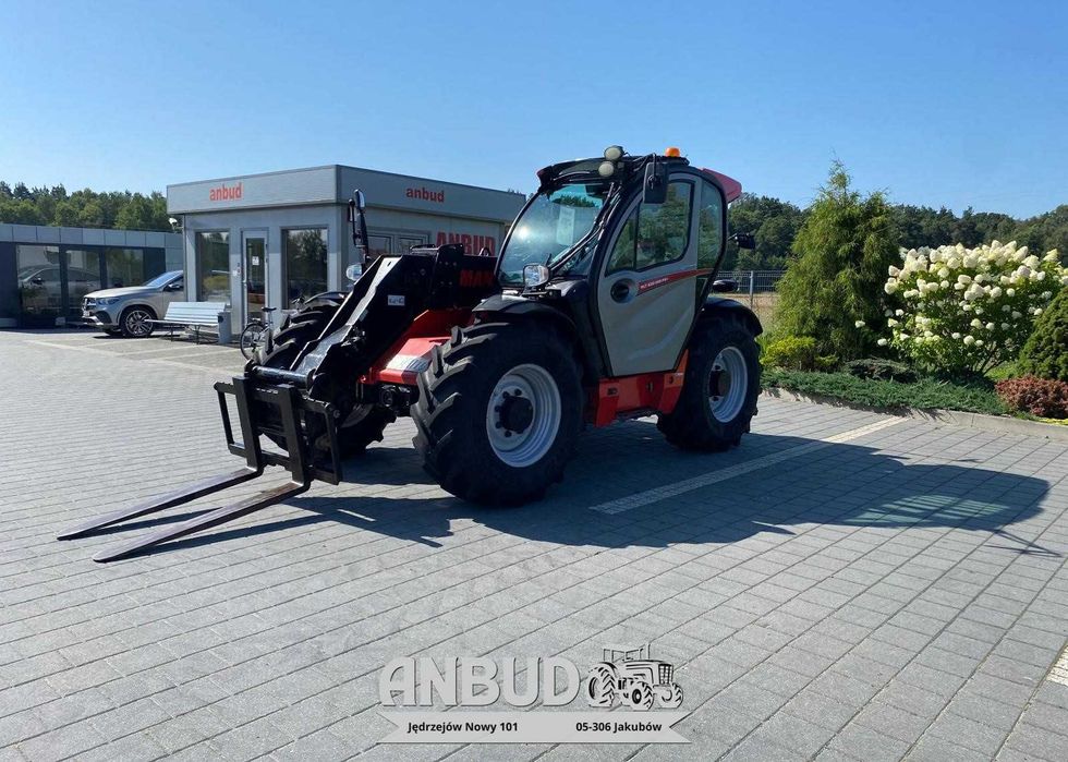 Ładowarka teleskopowa Manitou MLT 635-130 PS+ Premium Widły Klima