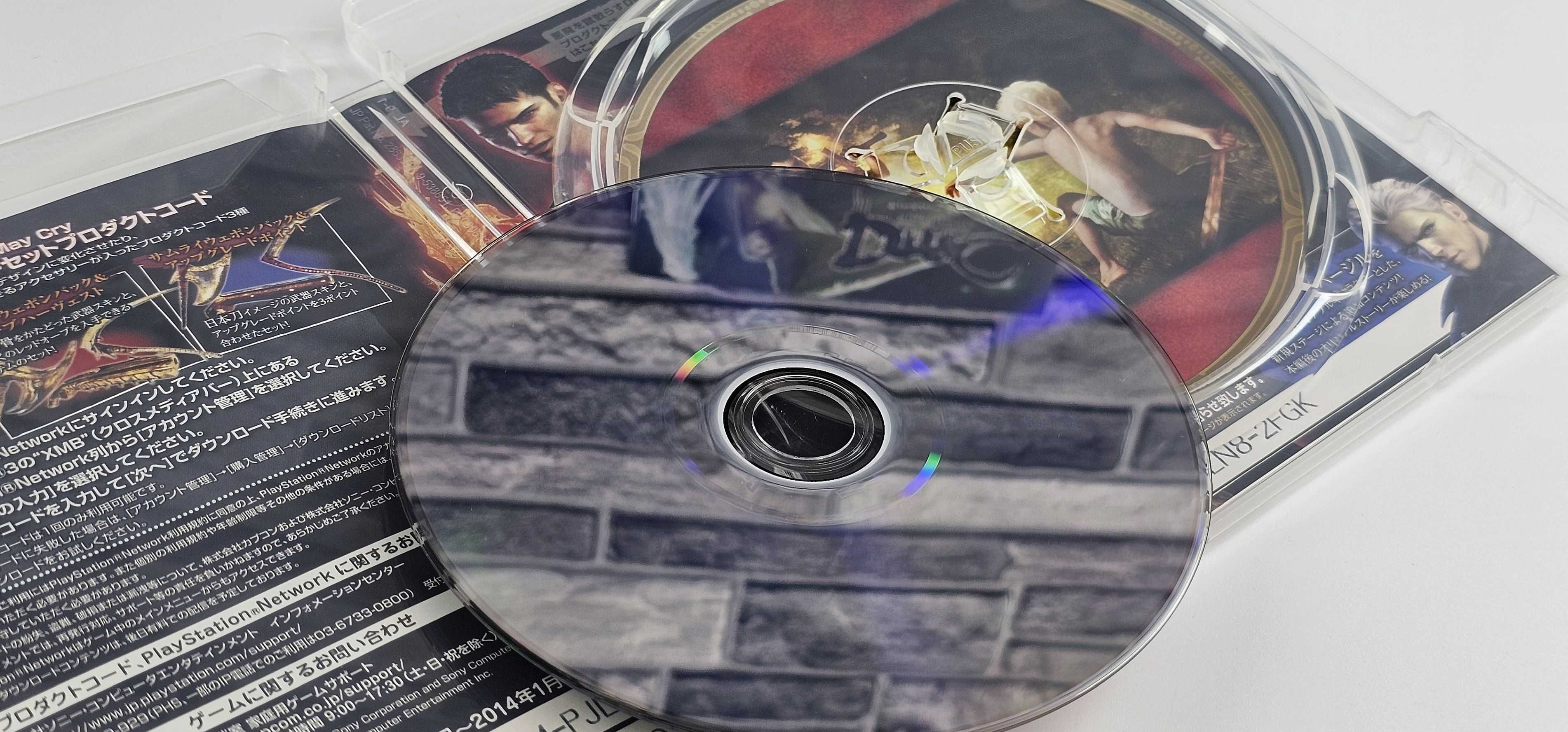Devil May Cry Playstation 3 edycja japońska angielska wersja językowa