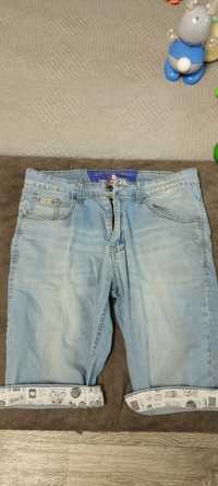 Мужские джинсовые бриджи/ шорты 33 размер