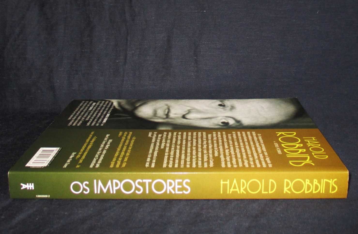 Livro Os Impostores Harold Robbins e Junius Podrug