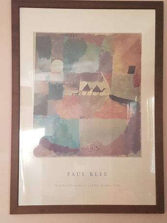 Reprodukcja Paul Klee " Two Camels and Dromedary"