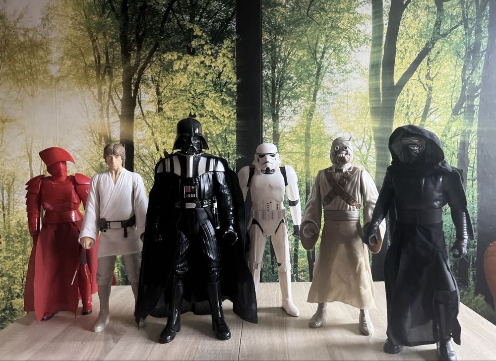 Star wars figurka duża 50 cm Darth Vader szturmowiec Kylo Ren