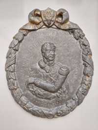 Plakieta, medalion z wizerunkiem Ks. Józefa Poniatowskiego - patriotyk