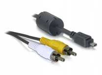 Kabel 2 x Cinch Video AV USB 8pin RCA