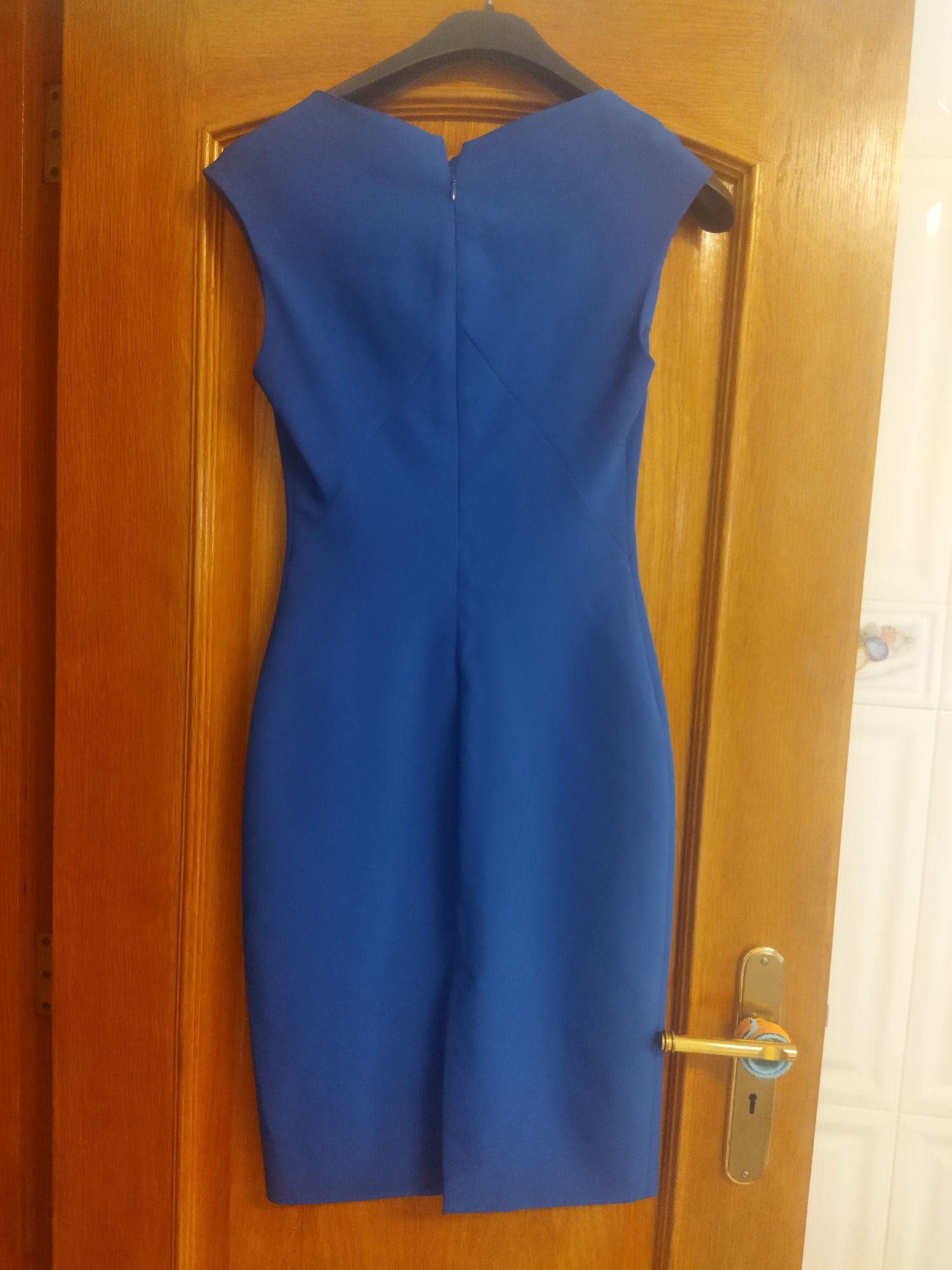 Vestido Zara S cor azul