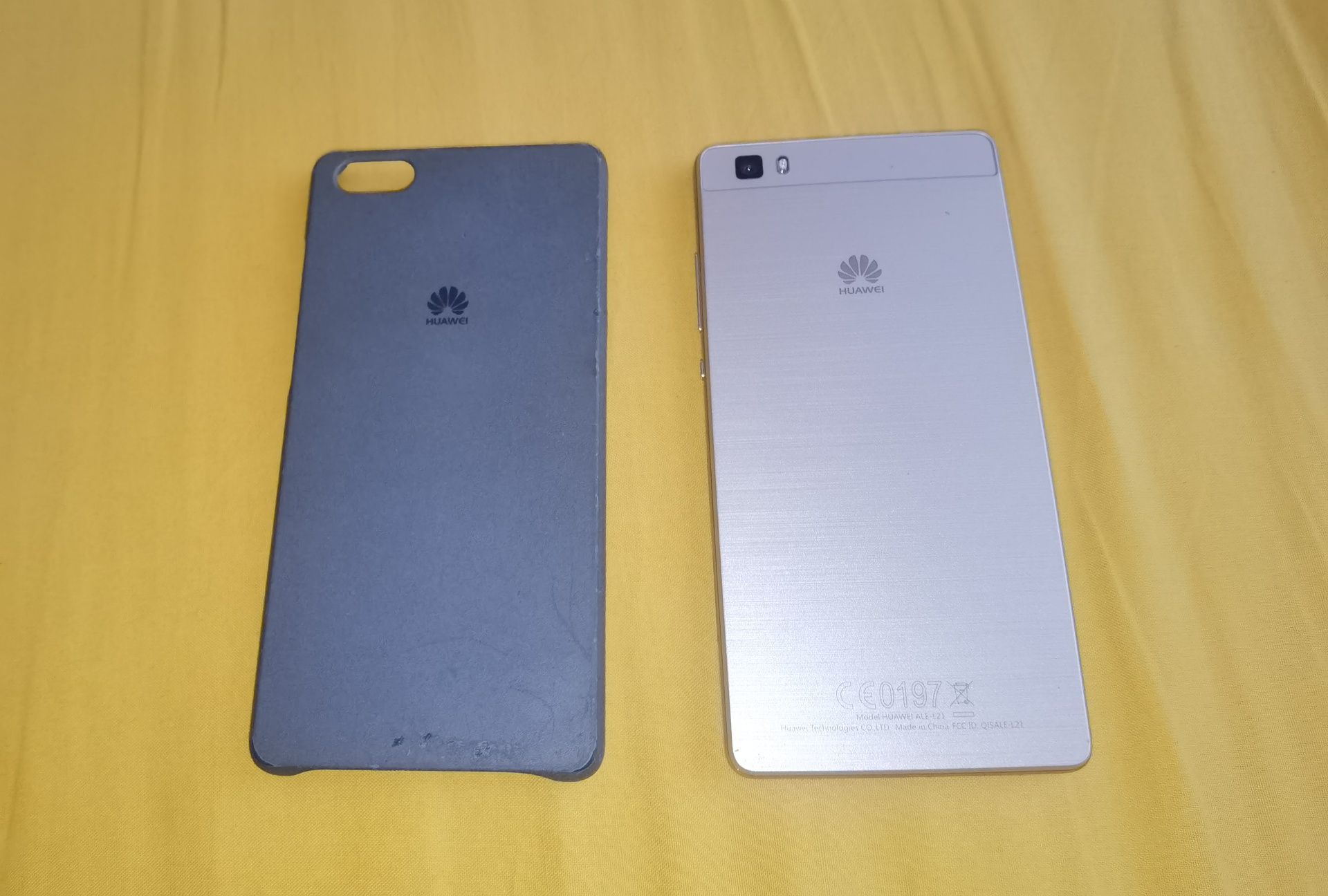 Huawei p8 lite com capa