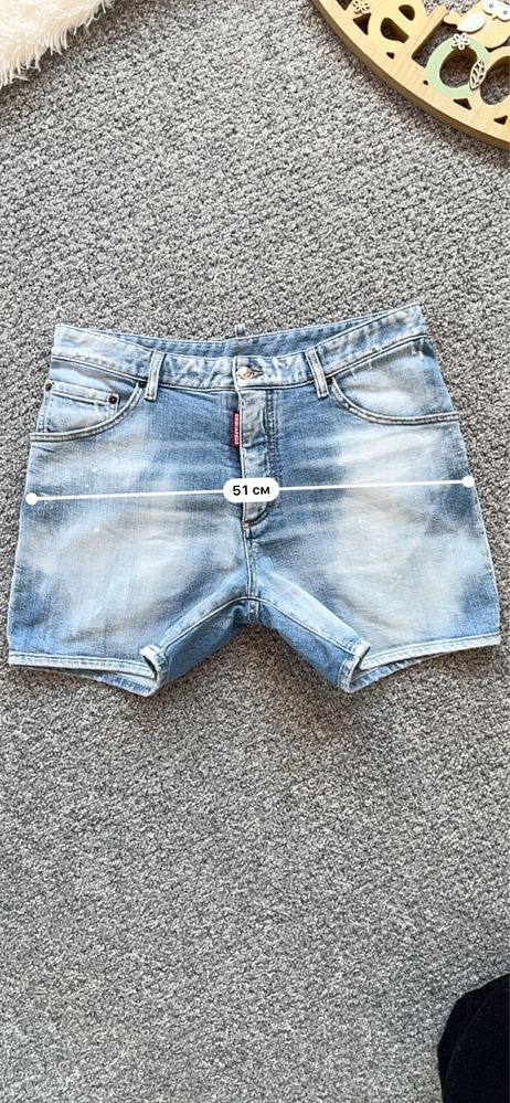 Шорти чоловічі джинсові dsquared2 46 S - M