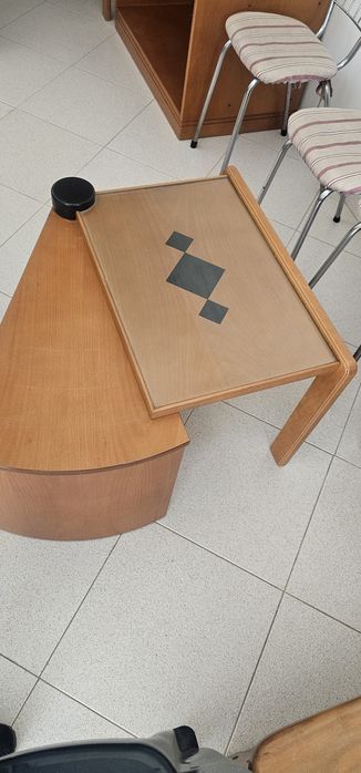 Movel cristaleira +2 mesas +sapateira
