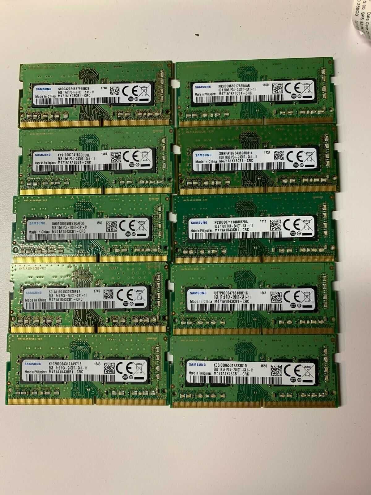 Память SODIMM 8Gb, 16Gb DDR4 для ноутбука