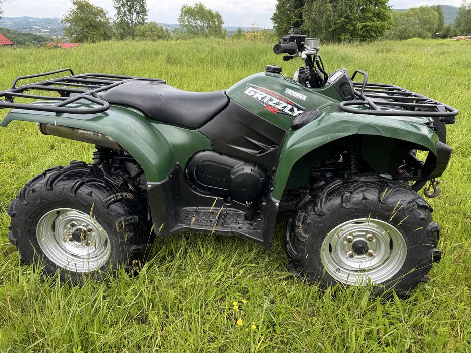 Yamaha grizzly 450 IRS wyciagarka Warn halogeny