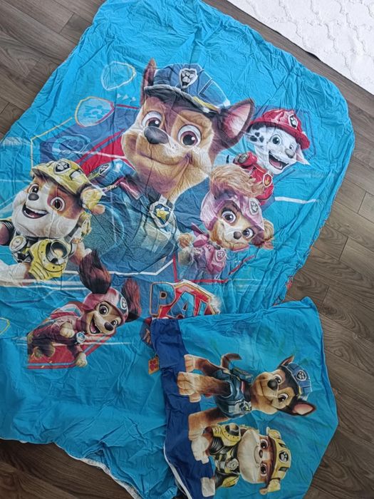 Dwustronna pościel dziecięca psi patrol