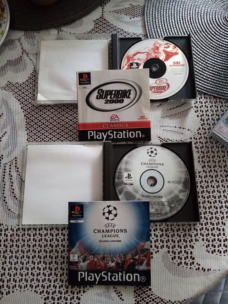 Gry na PlayStation 1 ps1 zestaw 5 sztuk