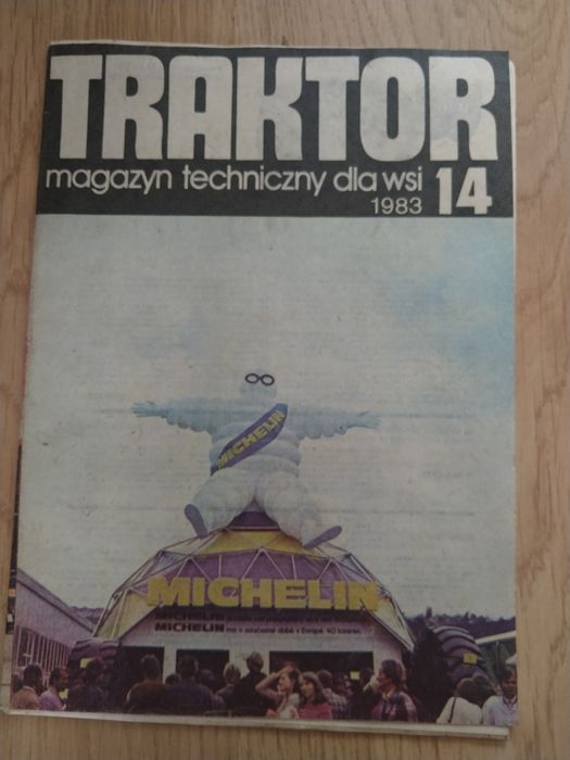 Czasopismo Traktor - magazyn techniczny dla wsi 1983 nr 14