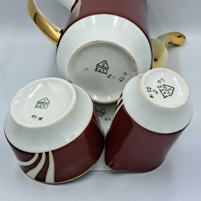 Serwis porcelanowy „June”, projekt Wincenty Potacki, Ćmielów, New Look