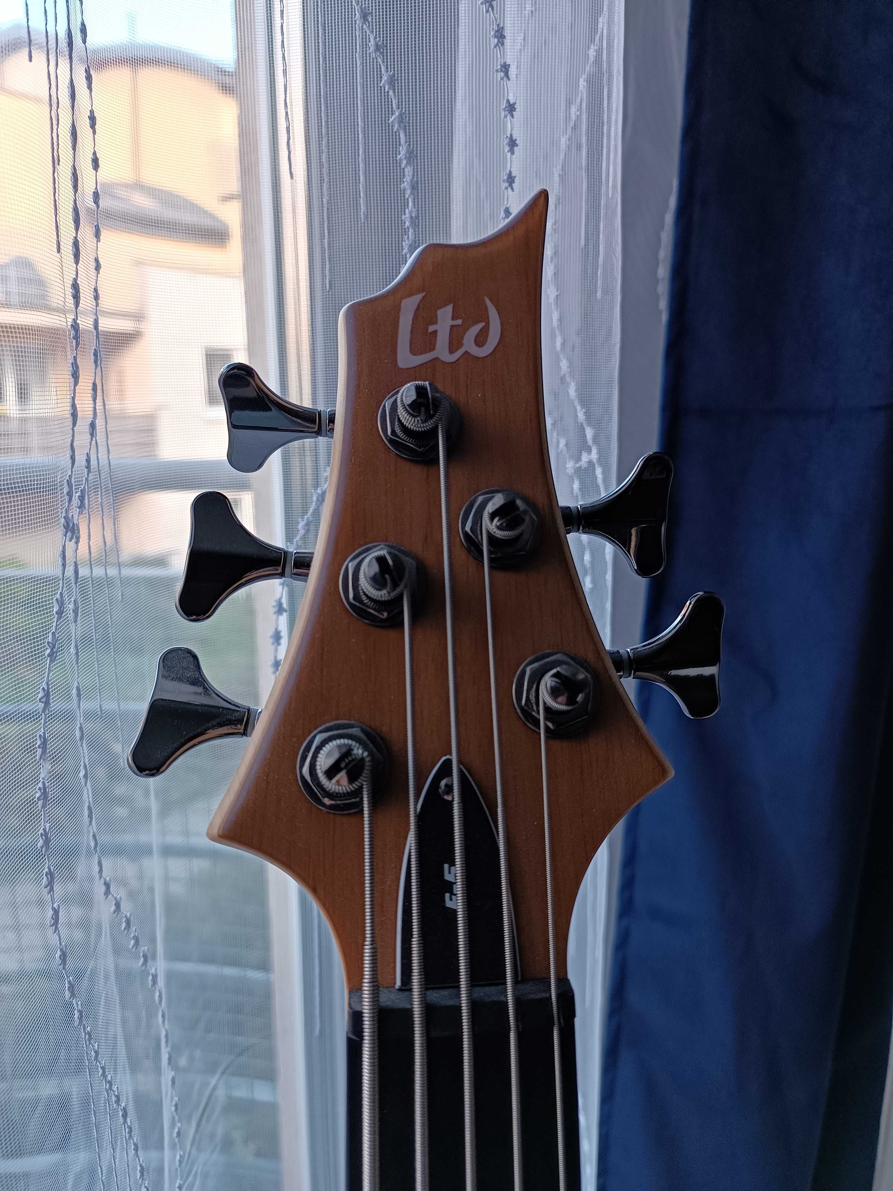 Solidna Gitara Basowa 5-String Electric Bass