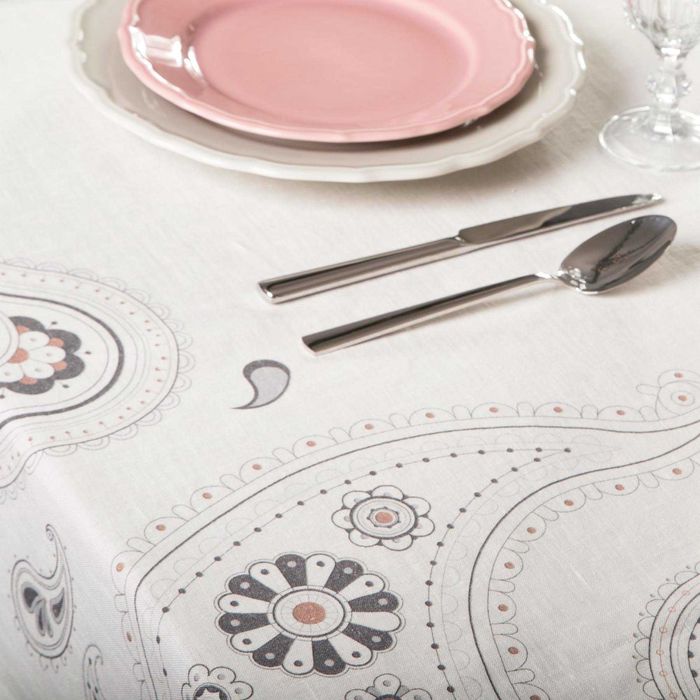 Obrus 100% len 140x220cm Persja