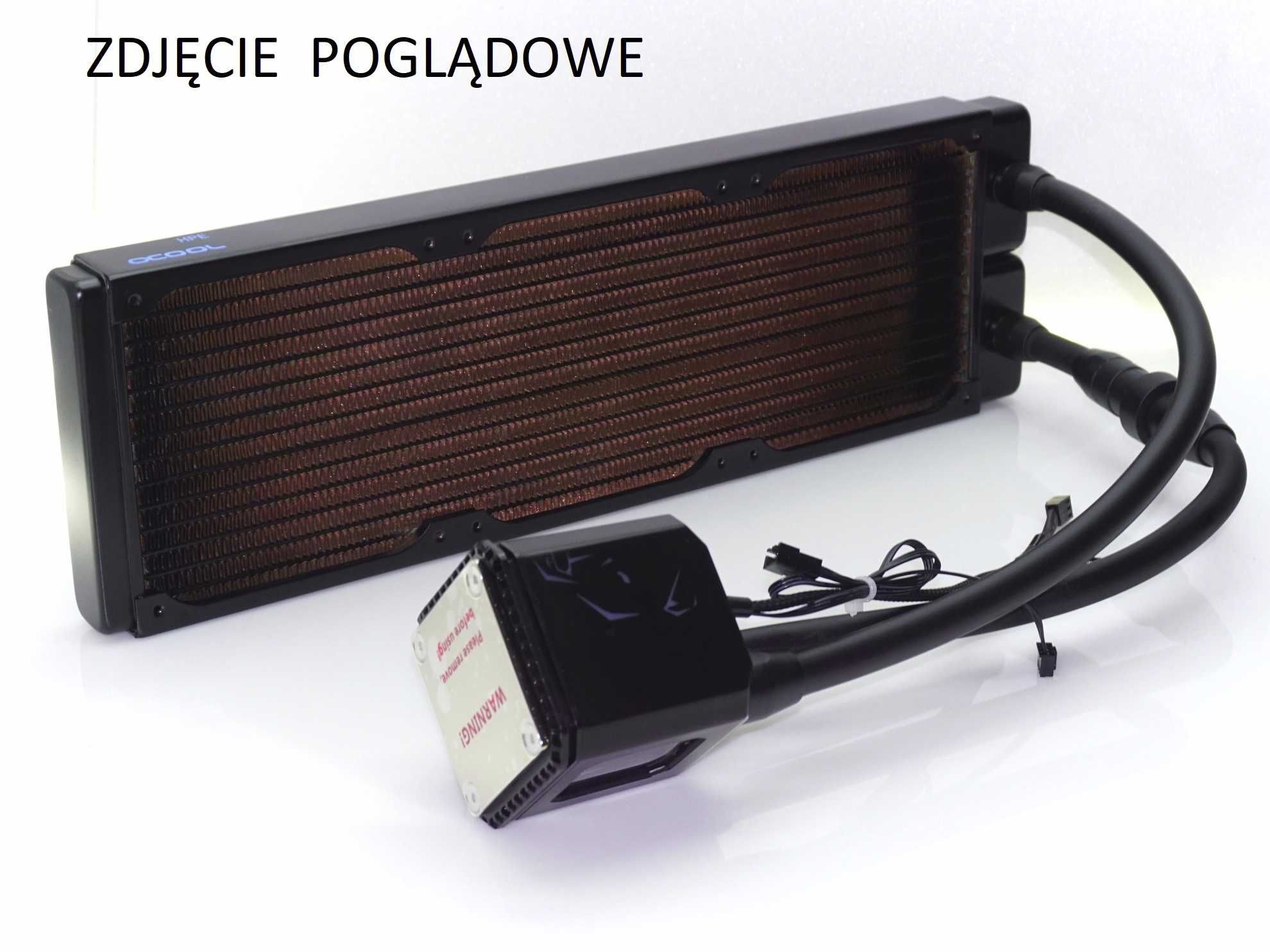 NOWE Alphacool Eisbaer Aurora 360 RGB Chłodzenie Wodne AIO MIEDZIANE