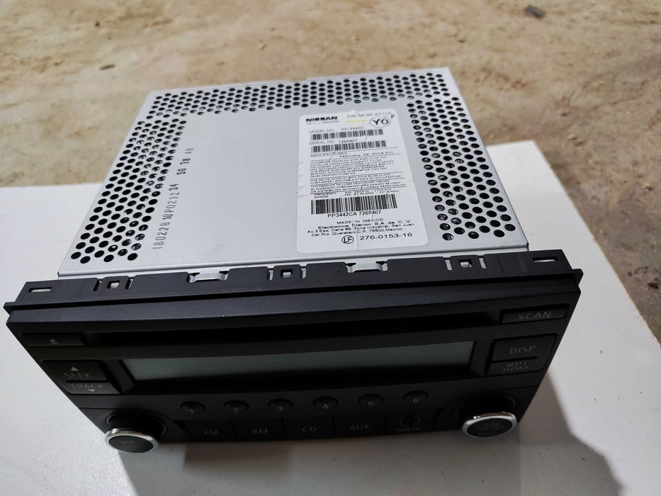 Магнітола штатна оригінал Nissan Micra k13, 2018 рік (Ніссан Мікра)