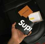 Carteira "Supreme" da Louis vuitton