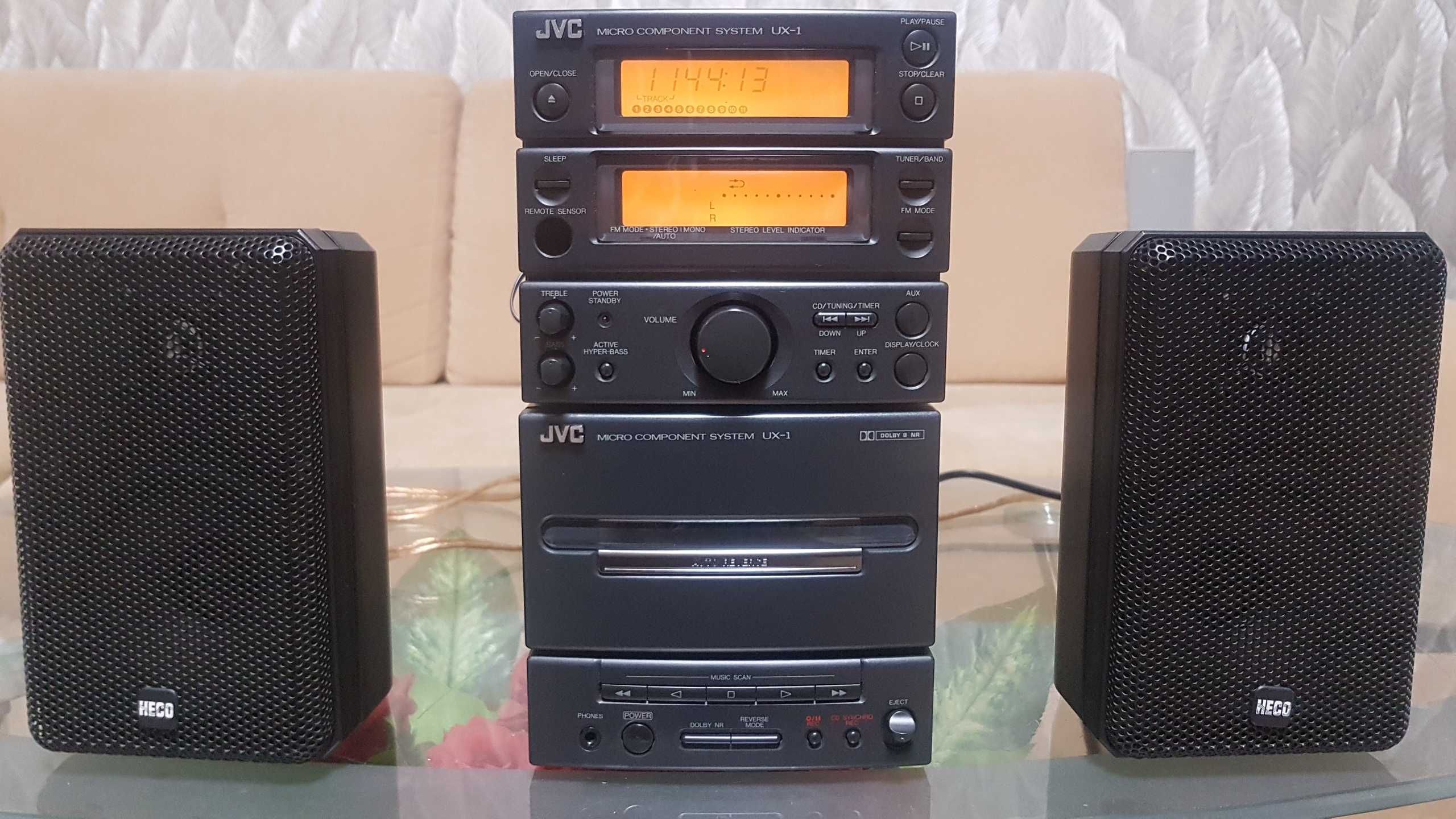 Микрокомпонентная система JVC UX-1 Victor Company made in Japan