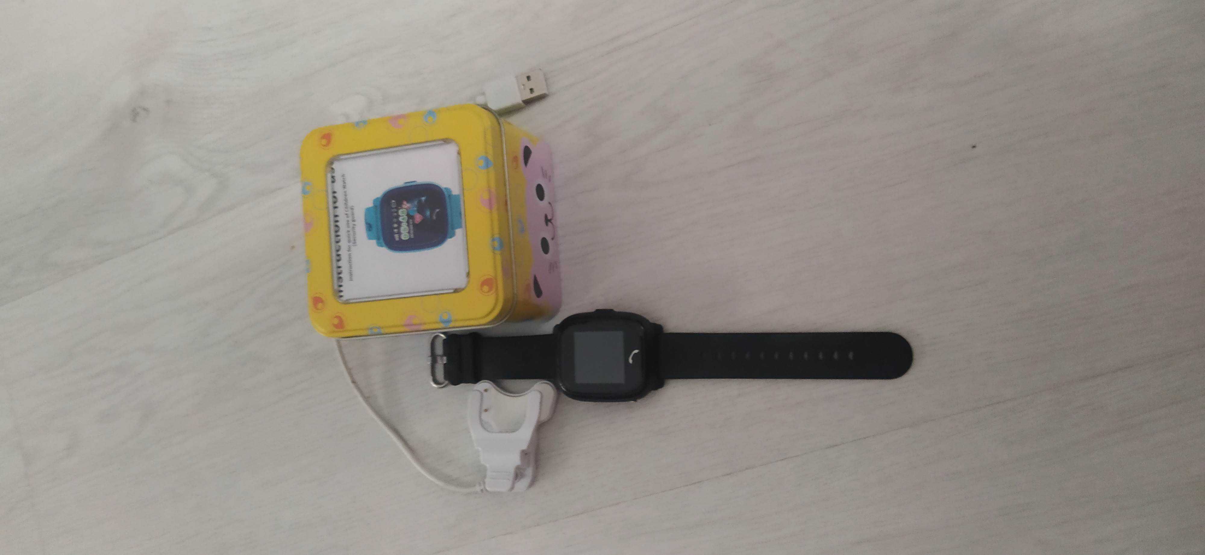 Часы NEWstyle DF25 водонепроницаемые c GPS трекером (детские) черные