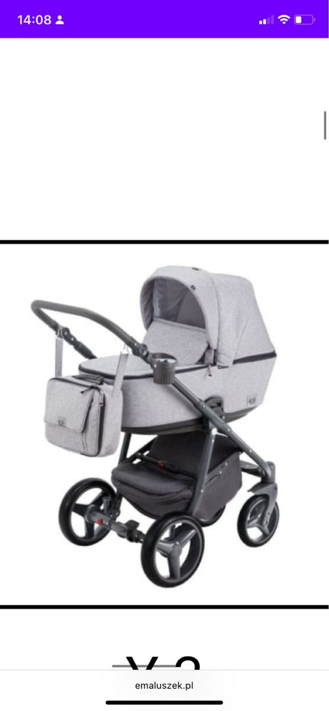 Adamex Reggio szary 2w1