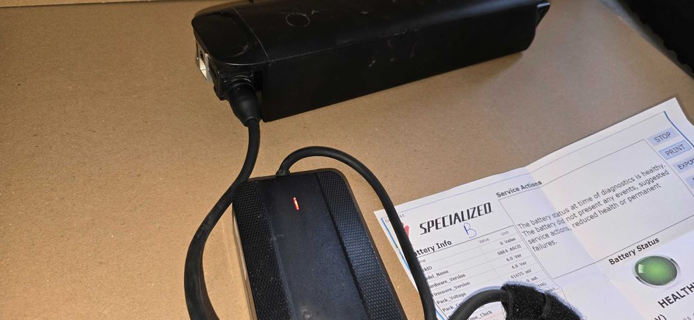 Bateria Specialized U2-530Wh, SBC-B19 vado, como,tero 25cykli