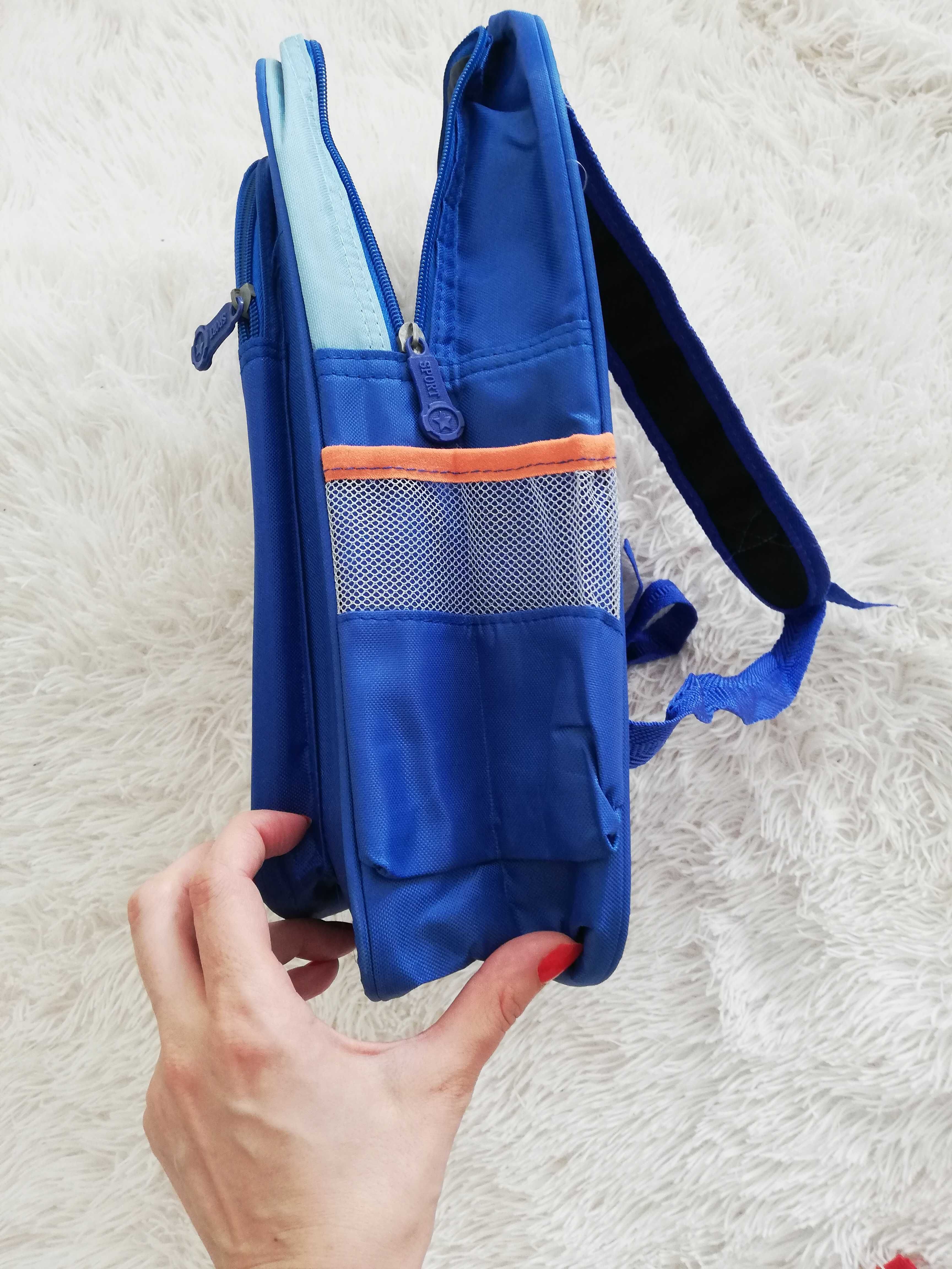 nowy plecak niebieski power rangers plecak do szkoły iron