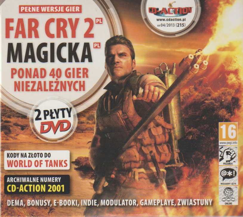 Komplet gier: Far Cry 1 i 2 plus gry z CD-Action 04/2013