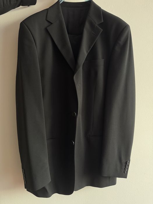 męska czarna marynarka