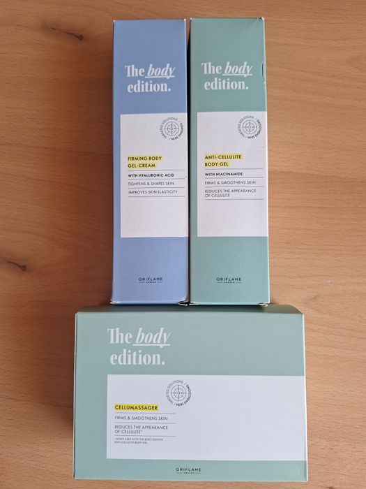 Zestaw antycellulitowy The body edition Oriflame