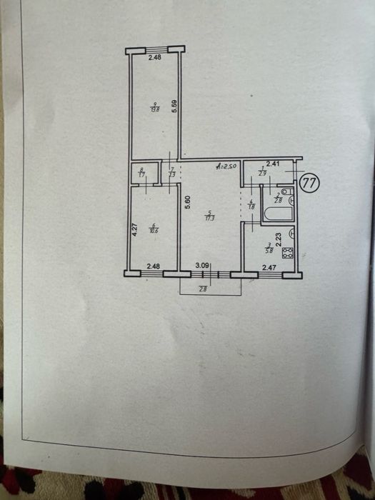 Продаж або обмін 3-кімнатної квартир