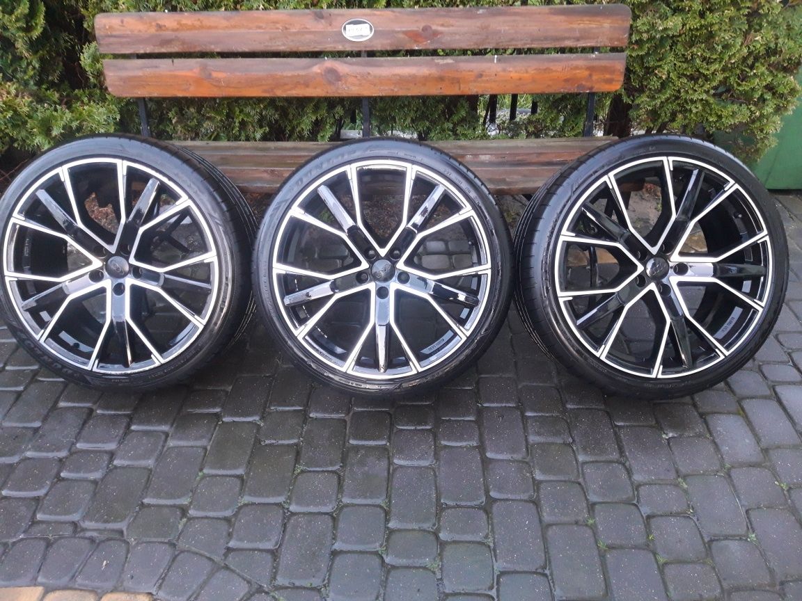 felgi ĢMP GUNNER audi 20 cali 5×112 opony dunlop