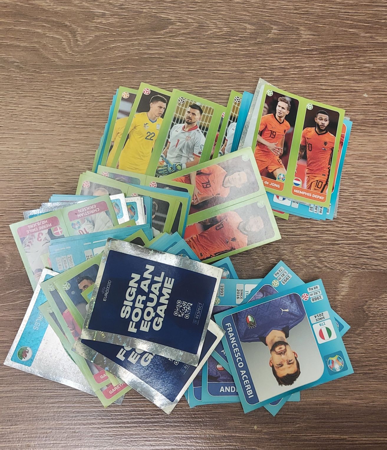 Panini EURO 2020 Наклейки Стікери поштучно