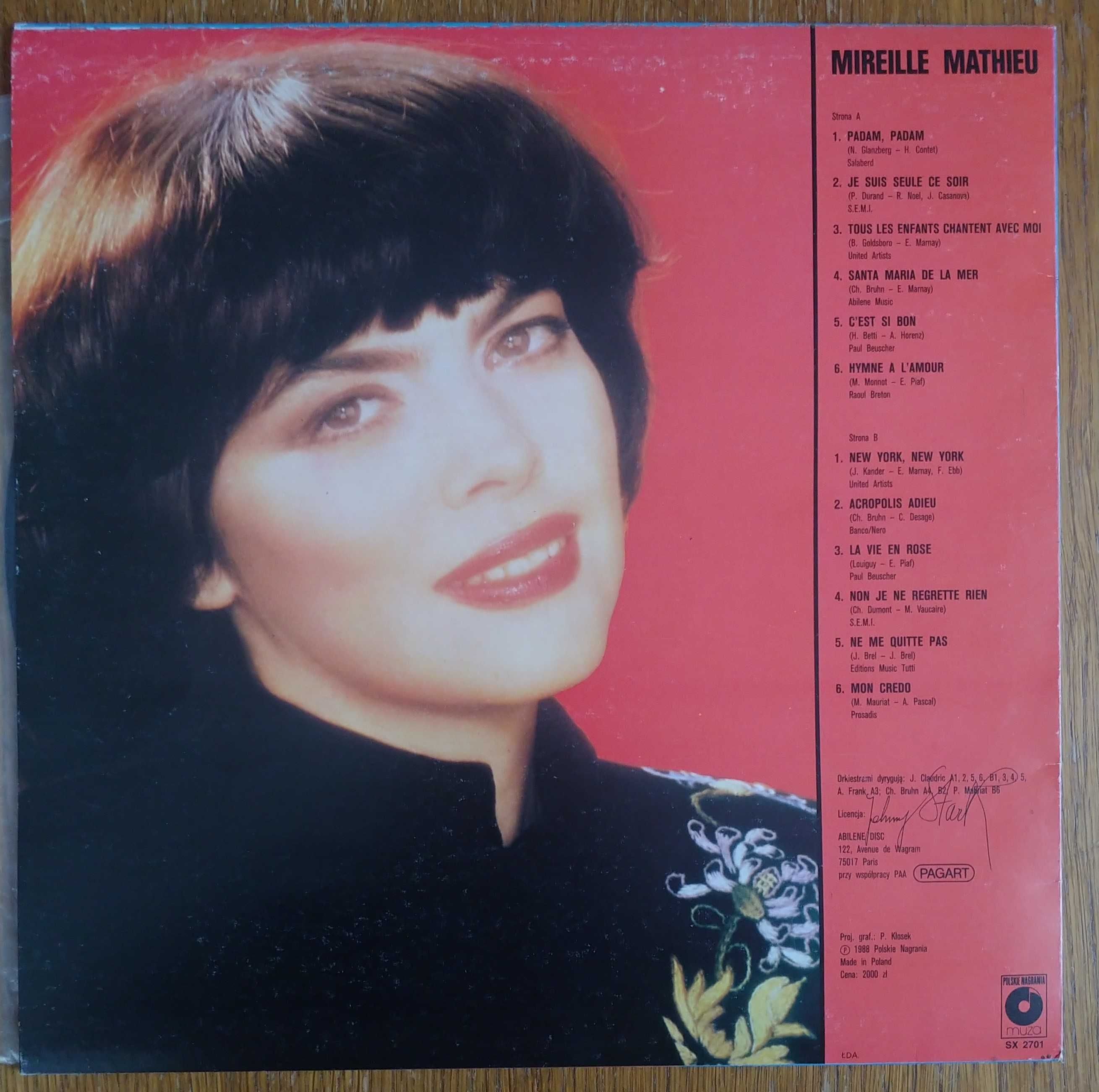 Płyta winylowa "Mireille Mathieu"