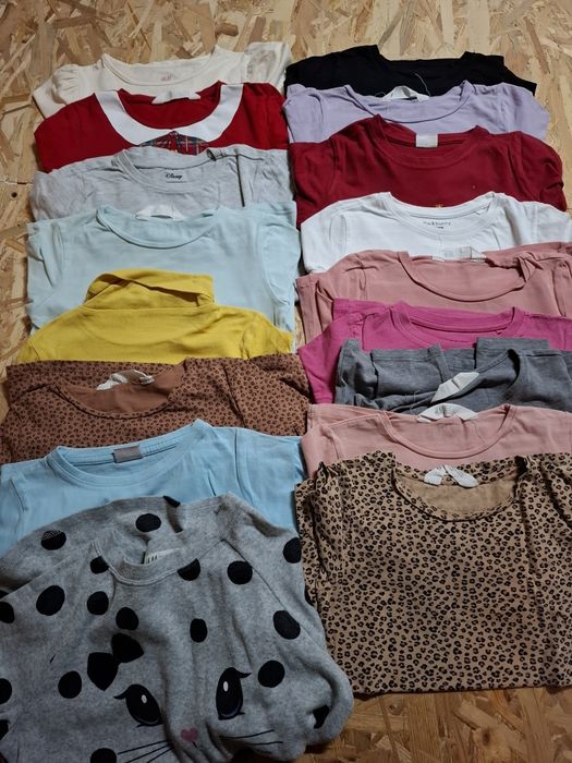 Mega paka, ubrania dla dziewczynki, rozmiar 122