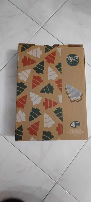 Conjunto Natalício aperitivos