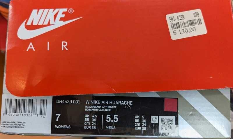 Buty sportowe Nike Air Huarache rozm. 38