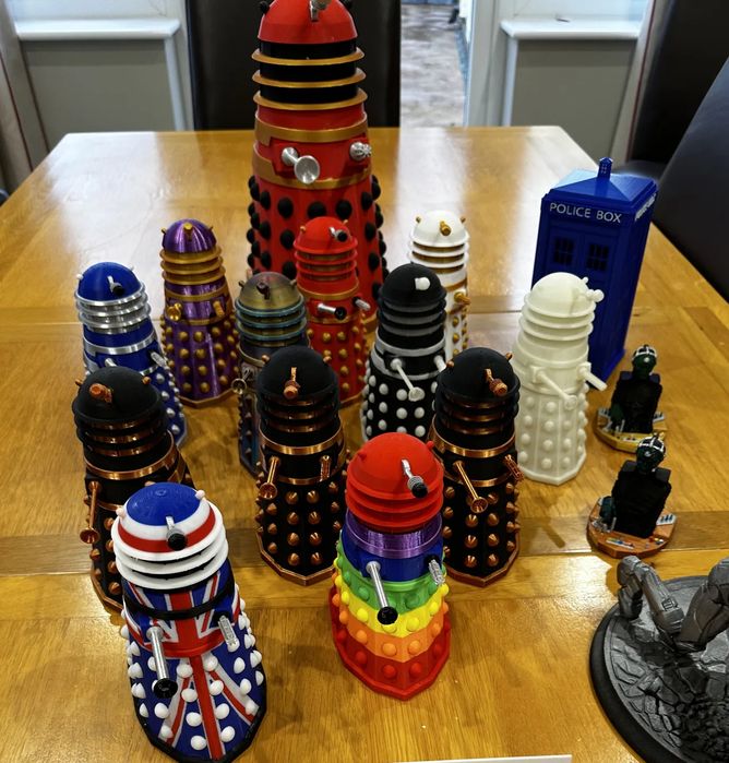 Dalek 1963 - Modelo Personalizável